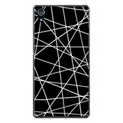 SO-03F-YCM2P0870-78 [docomo SO-03F Xperia Z2 オリジナル デザイン スマホケース 【ランダムライン ブラック】]
