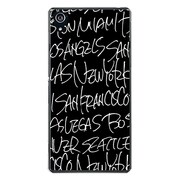 SO-03F-YCM2P0879-78 [docomo SO-03F Xperia Z2 オリジナル デザイン スマホケース 【アルファベット MEDIUM ブラック】]