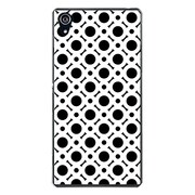 SO-03F-YCM2P0885-78 [docomo SO-03F Xperia Z2 オリジナル デザイン スマホケース 【レトロ柄 黒ベース】]