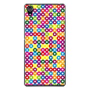 SO-03F-YCM2P0888-78 [docomo SO-03F Xperia Z2 オリジナル デザイン スマホケース 【レトロ柄（小） 白ベース カラーリング】]