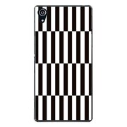 SO-03F-YCM2P0890-78 [docomo SO-03F Xperia Z2 オリジナル デザイン スマホケース 【モノクロボーダー ノーマル】]