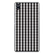 SO-03F-YCM2P0895-78 [docomo SO-03F Xperia Z2 オリジナル デザイン スマホケース 【ボーダーデザイン モノクロ】]