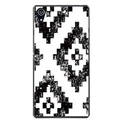 SO-03F-YCM2P0898-78 [docomo SO-03F Xperia Z2 オリジナル デザイン スマホケース 【アンティーク調デザイン柄 モノクロ】]