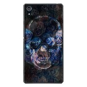 SO-03F-YCM2P0925-78 [docomo SO-03F Xperia Z2 オリジナル デザイン スマホケース 【ドクロ ダークなデザイン】]