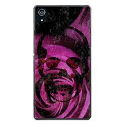 SO-03F-YCM2P0927-78 [docomo SO-03F Xperia Z2 オリジナル デザイン スマホケース 【ドクロ ダークフラワー】]