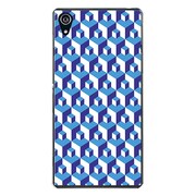 SO-03F-YCM2P0932-78 [docomo SO-03F Xperia Z2 オリジナル デザイン スマホケース 【立体ブロック（小） ブルー】]