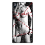 SO-03F-YCM2P0942-78 [docomo SO-03F Xperia Z2 オリジナル デザイン スマホケース 【SEXYガール モノクロ】]