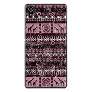 SO-03F-YCM2P0945-78 [docomo SO-03F Xperia Z2 オリジナル デザイン スマホケース 【レトロ プチアニマル ピンク】]