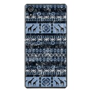 SO-03F-YCM2P0946-78 [docomo SO-03F Xperia Z2 オリジナル デザイン スマホケース 【レトロ プチアニマル ブルー】]