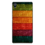 SO-03F-YCM2P0951-78 [docomo SO-03F Xperia Z2 オリジナル デザイン スマホケース 【合わせ木柄 かすれRainbow（大）】]