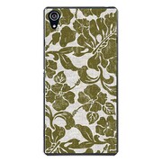 SO-03F-YCM2P0977-78 [docomo SO-03F Xperia Z2 オリジナル デザイン スマホケース 【ハワイアンフラワー イエロー】]