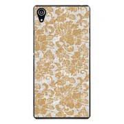 SO-03F-YCM2P0982-78 [docomo SO-03F Xperia Z2 オリジナル デザイン スマホケース 【ハイビスカス柄 イエロー】]