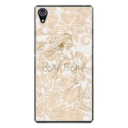 SO-03F-YCM2P0994-78 [docomo SO-03F Xperia Z2 オリジナル デザイン スマホケース 【BORABORA ナチュラルガール ブラウン】]