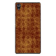 SO-03F-YCM2P1002-78 [docomo SO-03F Xperia Z2 オリジナル デザイン スマホケース 【タレベラタイル グランジ柄 オレンジ】]
