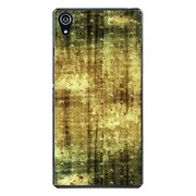 SO-03F-YCM2P1018-78 [docomo SO-03F Xperia Z2 オリジナル デザイン スマホケース 【スプリンクル スター グランジ イエロー】]