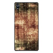 SO-03F-YCM2P1019-78 [docomo SO-03F Xperia Z2 オリジナル デザイン スマホケース 【スプリンクル スター グランジ レッドブラウン】]