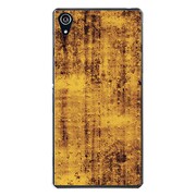 SO-03F-YCM2P1022-78 [docomo SO-03F Xperia Z2 オリジナル デザイン スマホケース 【スプリンクル スター グランジ ゴールデンロッド】]
