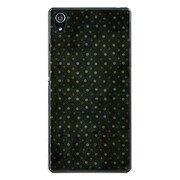 SO-03F-YCM2P1025-78 [docomo SO-03F Xperia Z2 オリジナル デザイン スマホケース 【豆絞り模様 暗岩灰】]