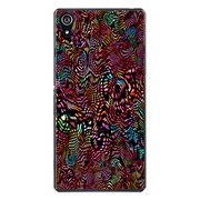 SO-03F-YCM2P1034-78 [docomo SO-03F Xperia Z2 オリジナル デザイン スマホケース 【デジタル サイケデリック パターン D】]