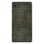 SO-03F-YCM2P1041-78 [docomo SO-03F Xperia Z2 オリジナル デザイン スマホケース 【七宝繋ぎ文様 昏灰】]