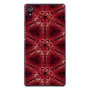 SO-03F-YCM2P1079-78 [docomo SO-03F Xperia Z2 オリジナル デザイン スマホケース 【万華鏡 模様 パターン B ピンク】]