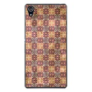 SO-03F-YCM2P1090-78 [docomo SO-03F Xperia Z2 オリジナル デザイン スマホケース 【蜀江文様 橙】]