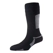 KE701 [Thin Mid Length Sock ミディアムレングス・ソック ス 薄手 ブラック M]