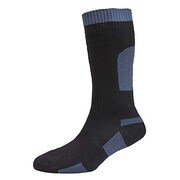 KE721 [Mid Weight Mid Length Sock ミディアムウェイト 中丈ソックス 中厚 ブラック L]