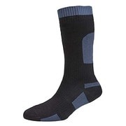 KE721 [Mid Weight Mid Length Sock ミディアムウェイト 中丈ソックス 中厚 ブラック S]