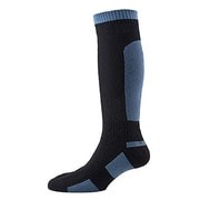 KE731 [Mid Weight Knee Length Sock ミディアムウェイト 膝丈ソックス 中厚 ブラック M]