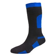 KE741 [Thick Mid Length Sock ミディアムレングス・ソックス 厚手 ブラック S]