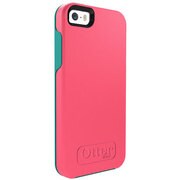 OTB-PH-000129 [iPhone 5s/5専用 Symmetry 耐衝撃ケース 液晶保護フィルム付 ブレイズピンク/ライトティール TEAL ROSE]