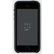 SQDBQ500-BLK [iPhone5s/5専用 QUAIR ジュラルミンバンパー クアトロ ブラック]