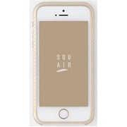 SQDBQ500-GLD [iPhone5s/5専用 QUAIR ジュラルミンバンパー クアトロ ゴールド]