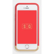 SQDRB500-RDG [Duralumin Bumper for iPhone5s/5 RedGold]