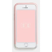 SQDRB500-PKS [Duralumin Bumper for iPhone5s/5 PinkSilver]