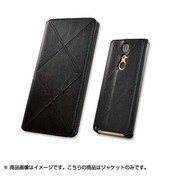 BG-AR-BK [ARROWS NX F-05F専用 手帳型レザージャケット ブラック]