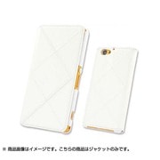 BG-A2-WH [XPERIA A2 SO-04F 手帳型レザージャケット ホワイト]