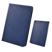 iPad Air専用 手帳型レザージャケット ネイビー BG-IPA-NV