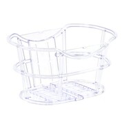 クリスタルキャリー フレームバスケット 透明 FB-050