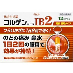 コルゲンコーワIB2 12P [指定第2類医薬品 総合風邪薬 ※セルフメディケーション税制対象商品]