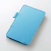 ASUS MemoPad 7 ME176C用ソフトレザーカバー 4段階 ブルー TB-AS176APLF2BU