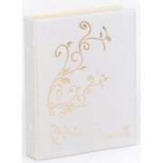 バインダー付セットWhiteプラン1年分(14年7月~15年6月) バタフライ白 CDBW1-14B15A-WHtb
