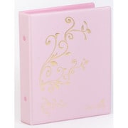 バインダー付セットWhiteプラン1年分(14年7月~15年6月) バタフライピンク CDBW1-14B15A-PKtb