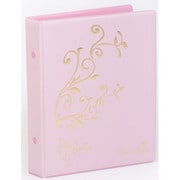バインダー付セットGoldプラン半年分(15年1月~6月) バタフライピンク CDBGH-15A-PKtb