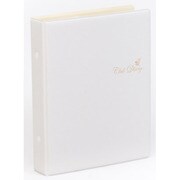 バインダー付セットWhiteプラン半年分(15年1月~6月) シックベース白 CDBWH-15A-WHcb