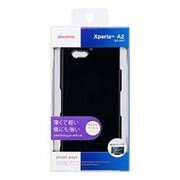 SW-SO04FPC/BK [docomo Xperia A2 SO-04F 専用スタイリッシュハードケース/ブラック]