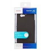 SW-SO04FSL/BK [docomo Xperia A2 SO-04F 専用さらさらシリコンケース/ブラック]