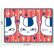夏目友人帳 ニャンコ先生 フリース Vol.2 赤紅色
