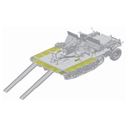 CH6711 WW.II ドイツSd.Kfz.10/4 1tハーフトラック 2cm対空機関砲Flak30搭載型弾薬トレーラー付（スマートキット） [1/35スケール 組立キット]